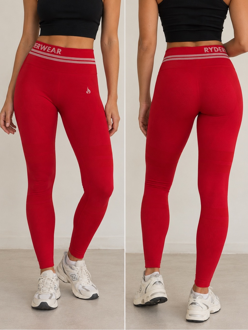 Ryderwear Seamless Staples Leggings Full Length Size Medium